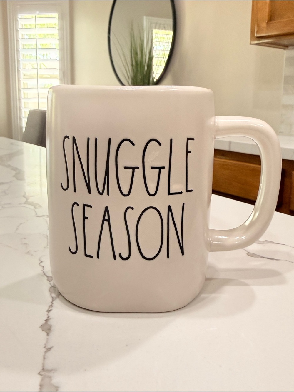 Rae Dunn SNUGGLE SEASON Ceramic Coffee Mug Artisan Collection by Magenta